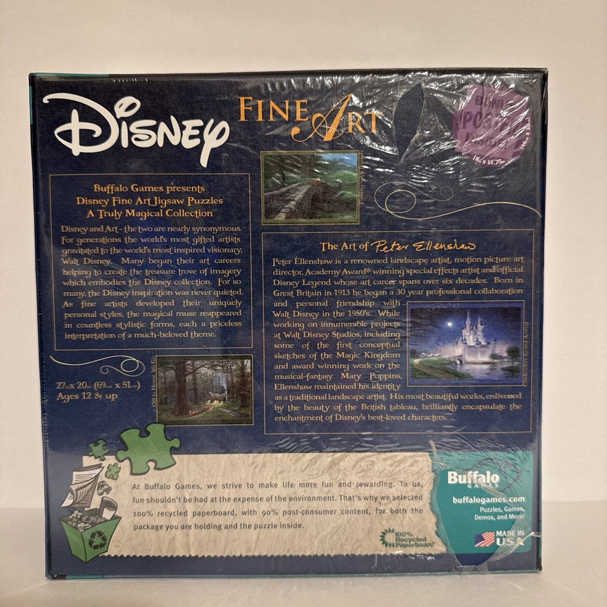 Buy Peter Ellenshaw Disney fine art 1 000 Piece puzzle