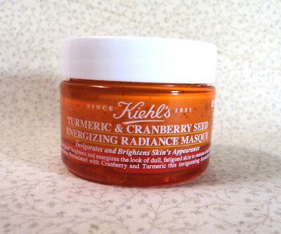 Kiehl's Turmeric & Cranberry Seed Energizing Radiance Masque - 0.95 oz. NWOB