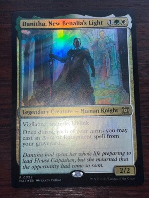 1x FOIL DANITHA, NEW BENALIA'S LIGHT -March - MTG - Magic the Gathering ...