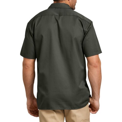 Dickies Men's 1574 Short Sleeve Casual Original Fit Button Up Work Shirt - Picture 24 of 74