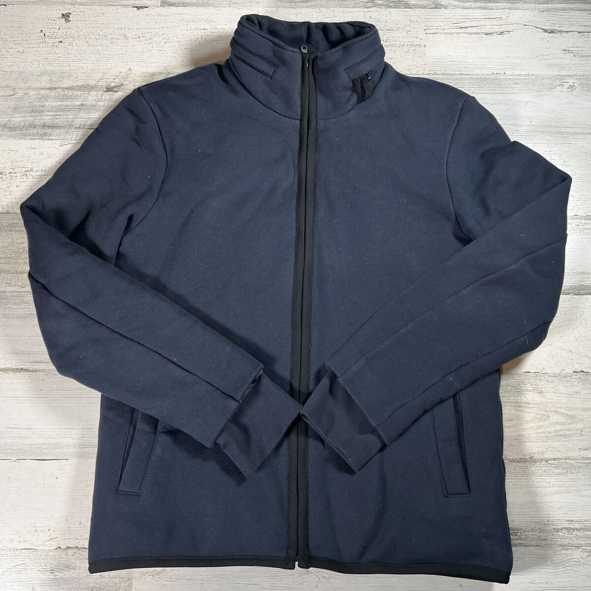 James Perse Yosemite Men's Fleece Quilted Jacket Goose Down James Perse Yosemite Men's Fleece Quilted Jacket Goose Down