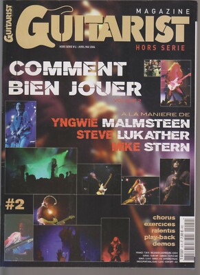GITARRIST HS NR. 04 WIE MAN GUT SPIELT MALMSTEEN - S LUKATHER - M STERN