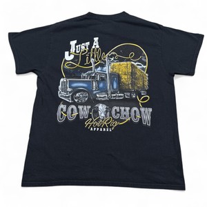 T-shirt Vintage Task Force Années 90 - Motif Camion, Taille M, Coupe Ample (occasion)