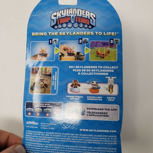 NUOVO Skylanders Trap Team - Power Punch Pet Vac Spring Edition - Nuovo in confezione - Foto 2 di 4