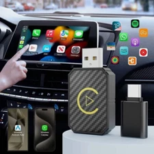 Wireless CarPlay Adapter 2025 Upgraded, Wireless CarPlay Dongle, Converts Wired