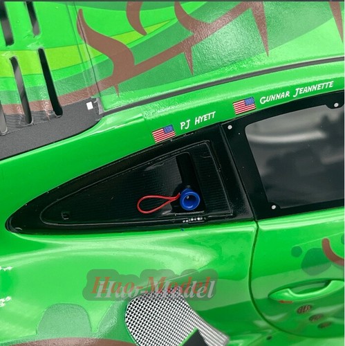 Spark 1:18 Porsche 911 RSR 2023 Le Mans 56# Alloy Model Car Diecast Gift Green - Picture 8 of 10