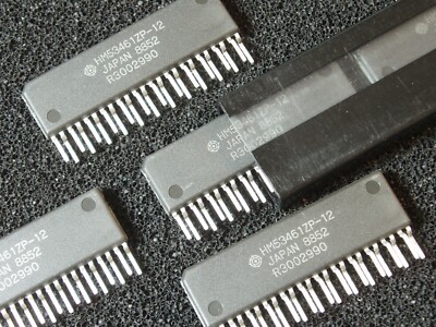 Qty 10: US Stock-Fast Ship! Genuine Hitachi HM53461ZP-12 64KX4 CMOS DRAM NOS