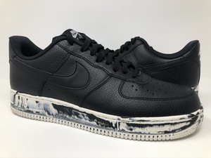 air force 1 black marble