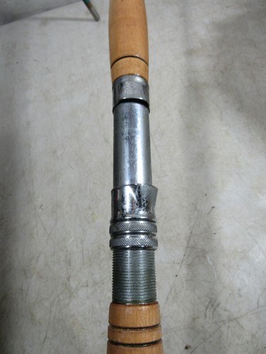 Vintage South Bend Forester 2 Piece 6' Fishing Rod Med Heavy Action - Picture 3 of 10