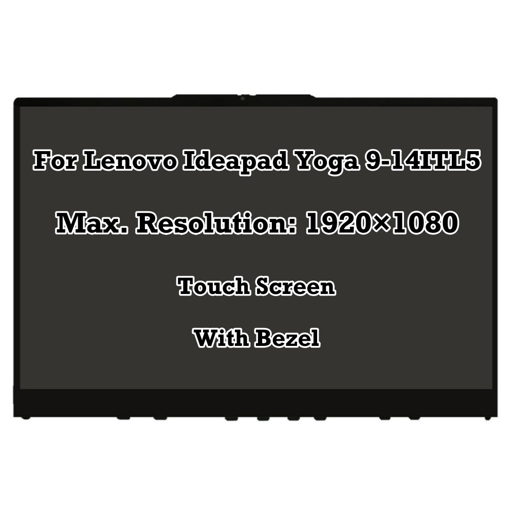 LP140WF9-SPE1 FHD LCD TouchScreen Assembly For Lenovo Ideapad Yoga 9-14ITL5 82BG