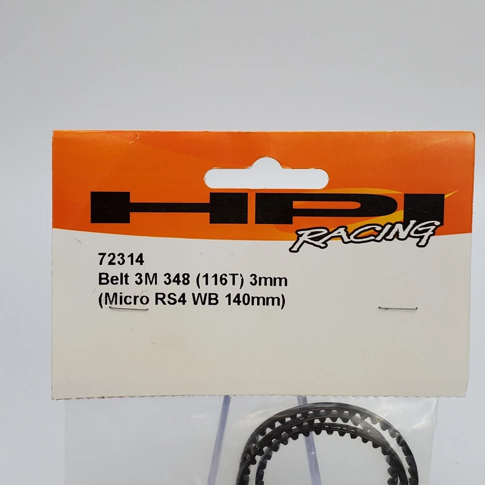 HPI Racing 72314 Belt 3M 348 116T Micro RS4 / Drift - Image 2 of 4