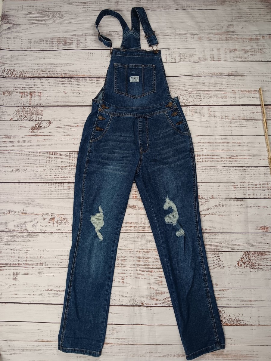 Washed Jean Overalls | La Salopette