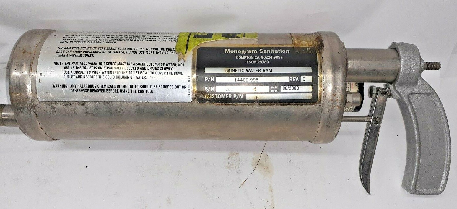 MONOGRAM SANITATION WATER RAM 14400995 eBay