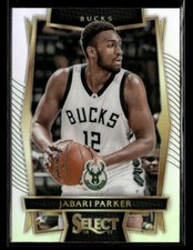 Jabari Parker 2016-17 Panini Select #14 Silver Prizms Milwaukee Bucks