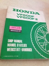 Honda VF500F F2 VF500 F VFF 500 VF500F2 1985 Service Manual