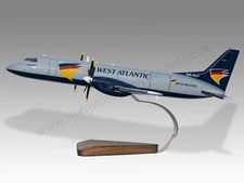 BAe ATP West Atlantic Version 2 Desk Wood Airplane New Model Large Scale 1/72