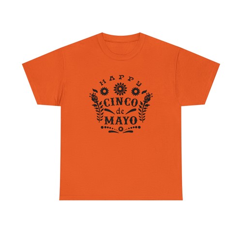 Happy Cinco De Mayo | Unisex | Heavy Cotton | T-Shirt | Mexican Holiday - Picture 16 of 26