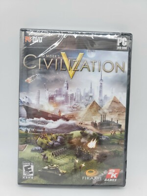 Sid Meier's Civilization V PC DVD-ROM New Sealed