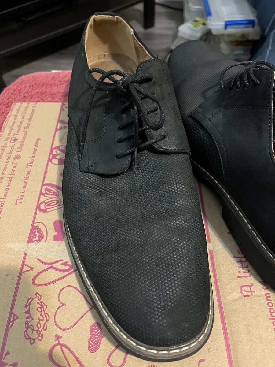 Freeman Milton Derby Lace Shoes Mens Size 11.6 Memory Foam  display picture 1
