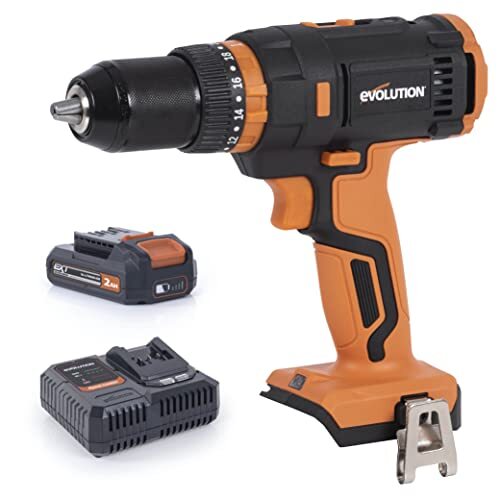Evolution Power Tools R13CMB-Li Trapano combinato cordless con velocità (P6N)