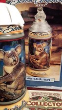 Anheuser busch  Budweiser Stein Animals of the Seven Continents Australia cs339