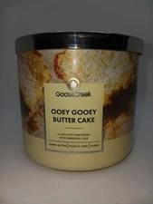 Goose Creek goosecreek Ooey Gooey Butter Cake 3 wick candle  NEW