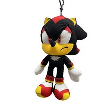 Plush Coin Bag - Sonic the Hedgehog - 12" Shadow Key Chain Toy Doll
