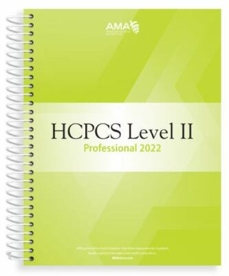 HCPCS Level II Professional Edition 2022 (HCPCS Level II (American Medical Assn