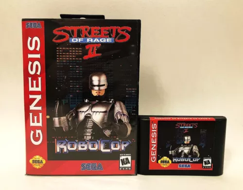 Streets of Rage 2 Robocop for Sega Genesis/Mega Drive