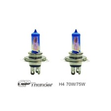 Gp Thunder Ii 8500k H4 9003 Xenon Halogen Headlight Bulbs Pair 70w 75w Gp Thunder Ii 8500k H4 9003 Xenon Halogen Headlight Bulbs Pair 70w 75w