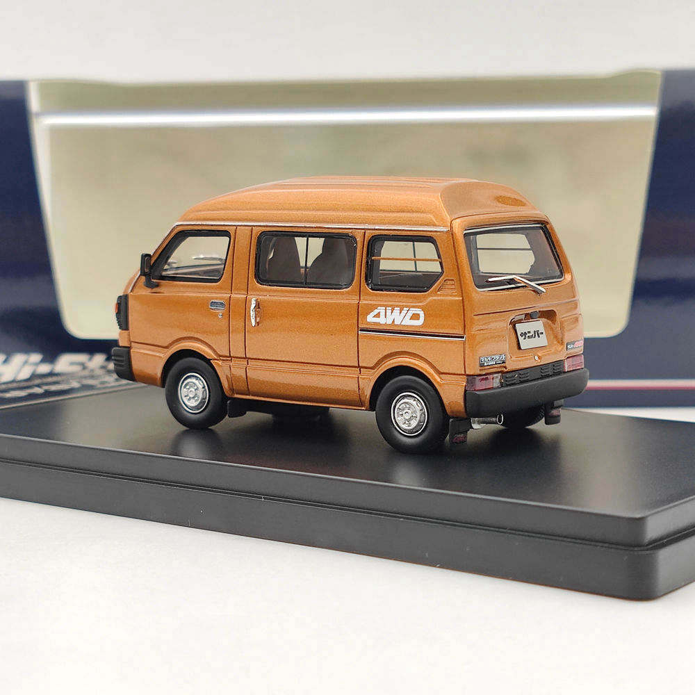 Hi-Story 1/43 Subaru SAMBAR 4WD 1980 HS340BR Resin Models Car