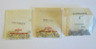 #ad Lot of Dial Washer Pocket Watch Watchmaker Parts Repair Washer $35.99