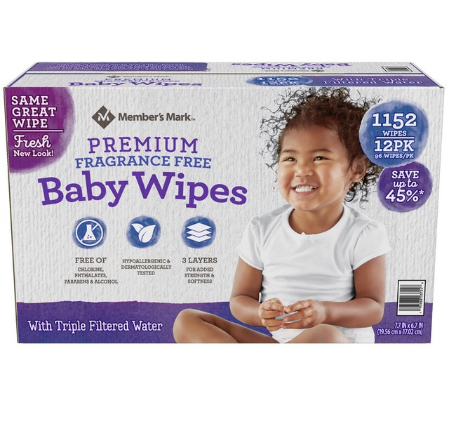 premium scented baby wipes