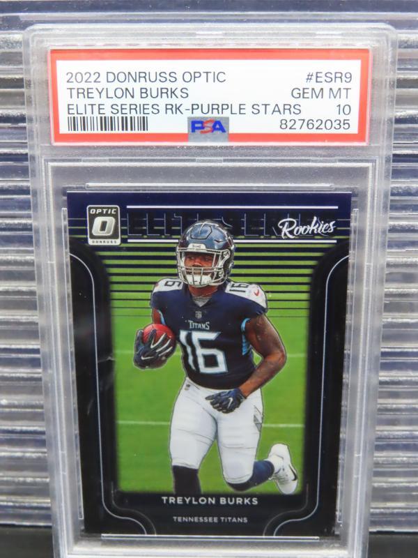 Treylon Burks Panini Donruss Optic the Elite Series Rookies #ESR9 Purple Star