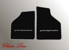 Tappetini per Lancia Beta MonteCarlo Tappeti in Velluto Nero/Grigio