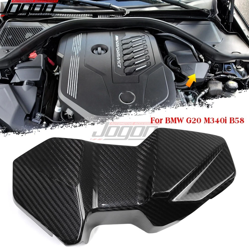 Carbon Replace For BMW 3 Series G20 M340i B58 Engine ECU Battery Terminal Covers - Picture 1 of 13
