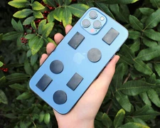 Shungite Cell Phone Plate Sticker: Circle or Rectangle (EMF Protection, Mobile)