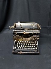 Antique 1913 Underwood No 5 Typewriter Serial 683921 For Parts Or Restoration  thumbnail