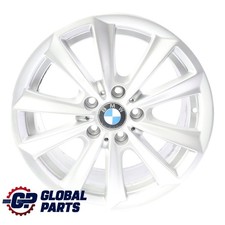 BMW F10 F11 F12 Silver Alloy Wheel Rim 17" V Spoke 236 8J ET:30 6780720