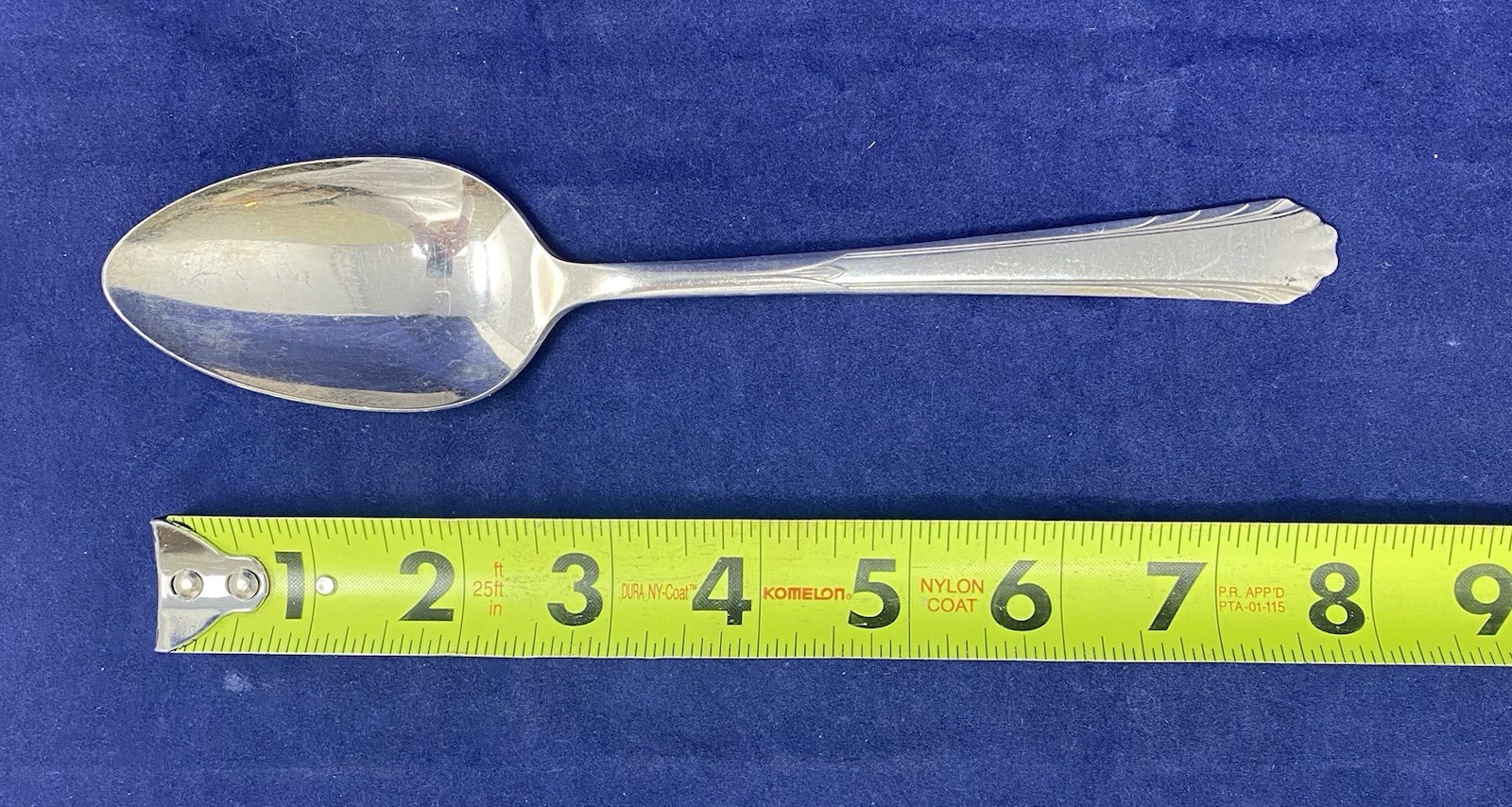 VTG National Silver Co. Serving Spoon 8” Triple Plate Plus 824136
