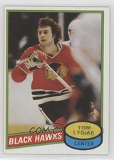 1980-81 Topps Scratched Tom Lysiak #247 2k3
