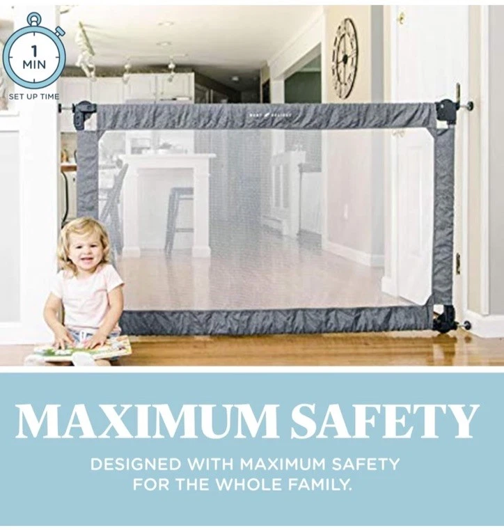 Baby Delight Go with Me Portable Mesh Baby Gate | Span 36-60" Expandable Folding
Opens in a new wind