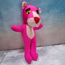Vintage 13" Pink Panther Plush by Mighty Star 1980