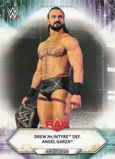 2021 Topps WWE #60 Drew McIntyre def. Angel Garza