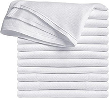 High Absorbancy Reusable Flat Cloth Diapers, Soft Safe 27 X 27 100 Cotton Bur
