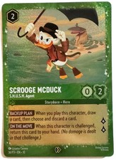 Lorcana Scrooge McDuck - Shush Agent 36/P3 Promo Card