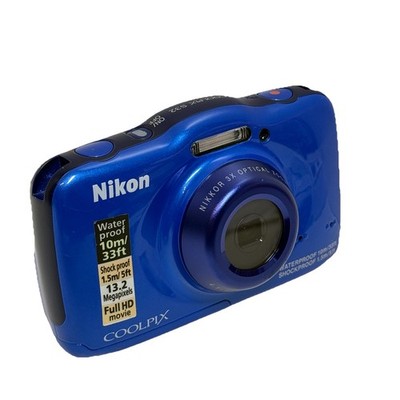 Nikon Coolpix S32 Wasserdichte Stoßfeste kompakte Digitalkamera 13.2 MP