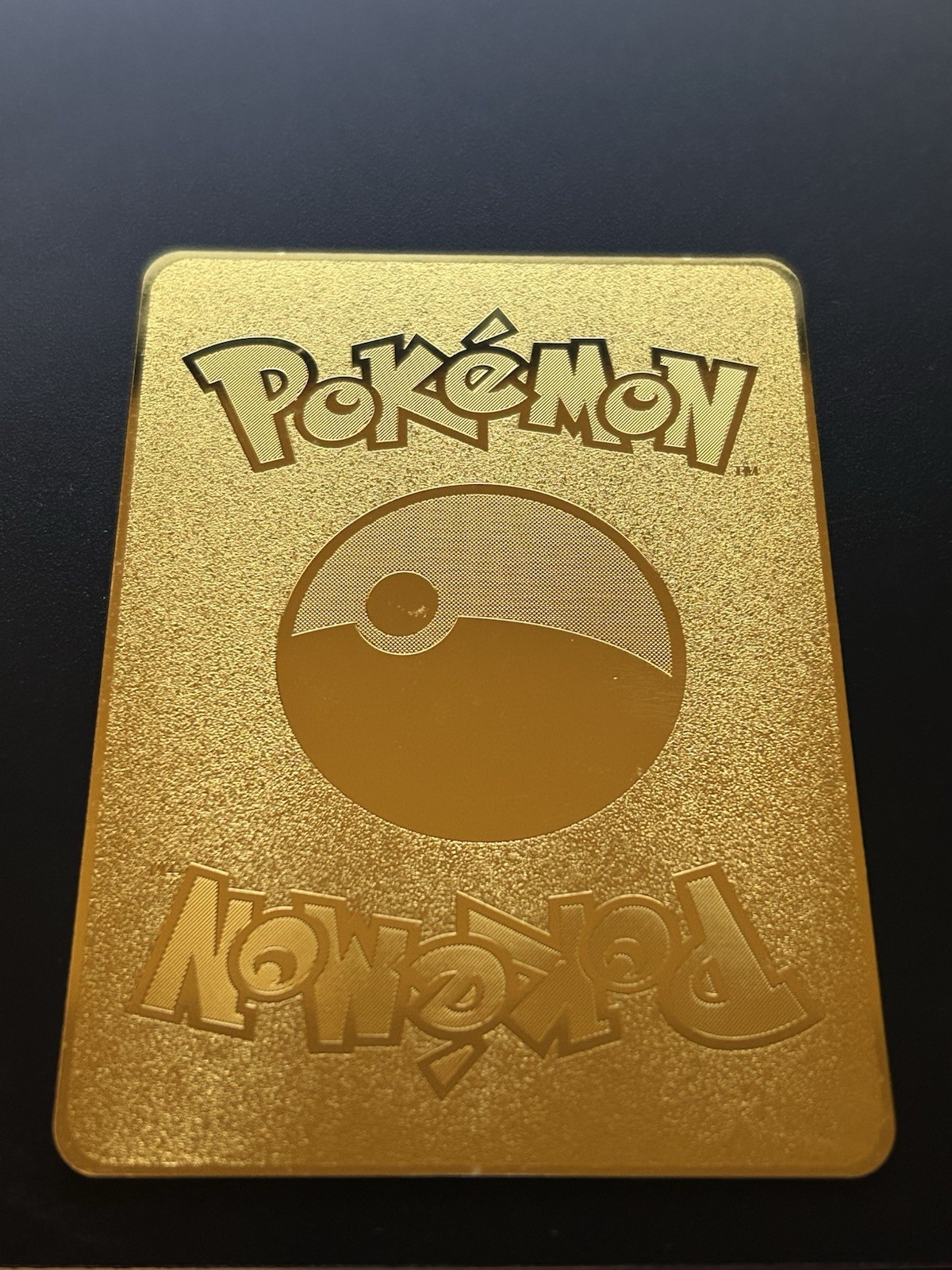 Mega Charizard X EX 125/094 Pokemon Premium Gold Metal Card Collectible view 2