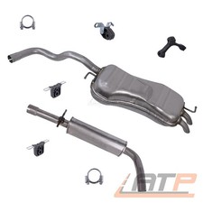 AUSPUFFANLAGE MITTEL- ENDSCHALLDÄMPFER FÜR VW GOLF 4 1J 1.6 FSI 1.8 2.0
