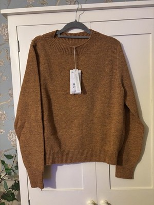 TOAST HEATHERY INGWER WOLLPULLOVER GRÖSSE MEDIUM NEU MIT ETIKETT 